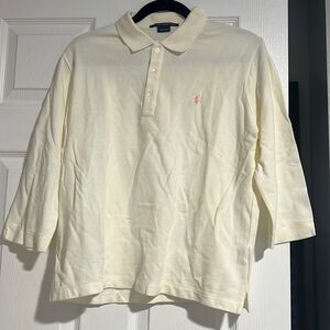 Ralph Lauren Golf 3/4 Sleeve Polo - XL